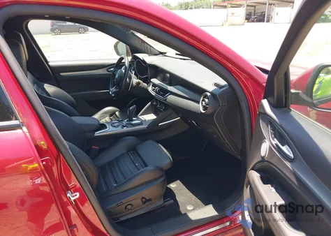 2020 Alfa Romeo Stelvio Ti Sport Awd из США, поврежденный, VIN ZASPAKBN8L7C76199